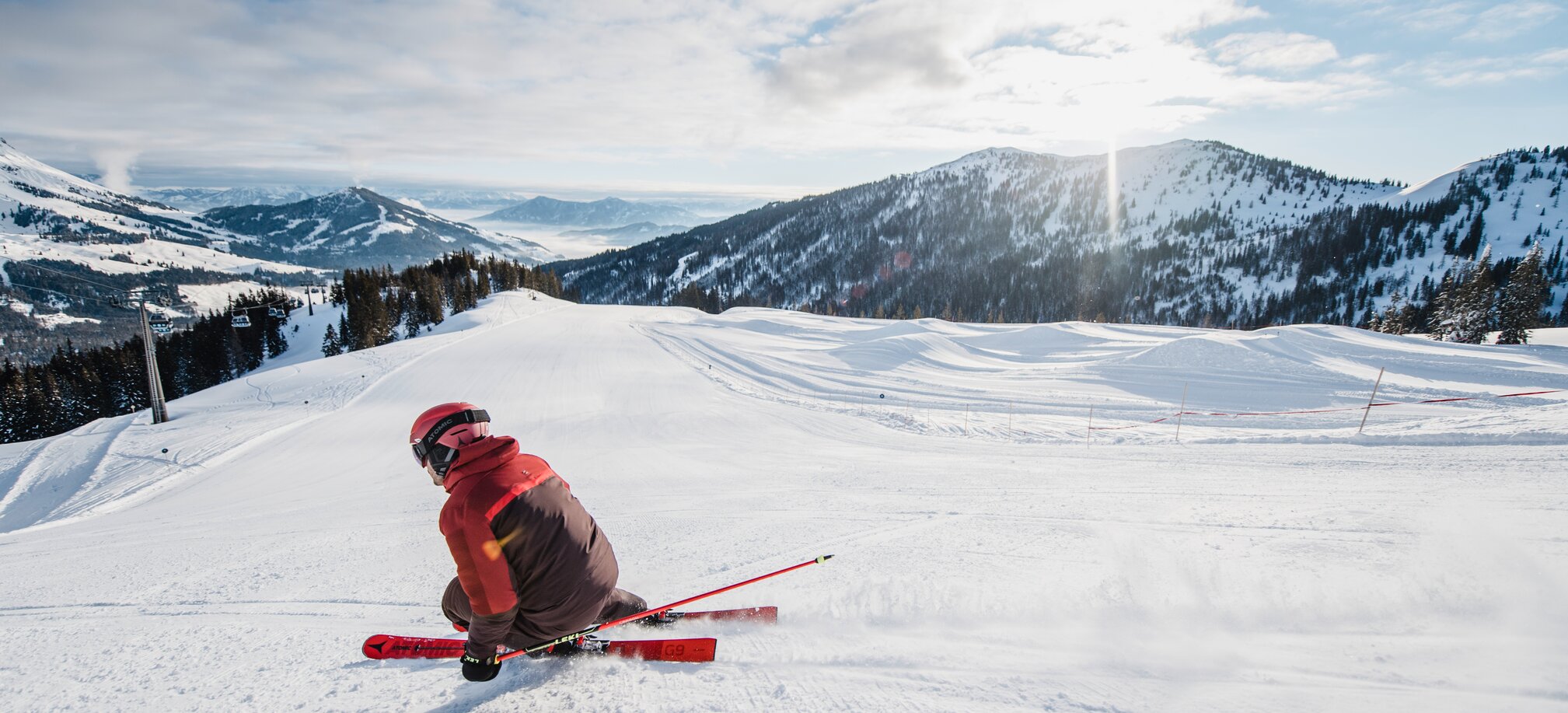 Spaß und gute Bedingungen auf den perfekt präparierten Skipisten in Ski amadé