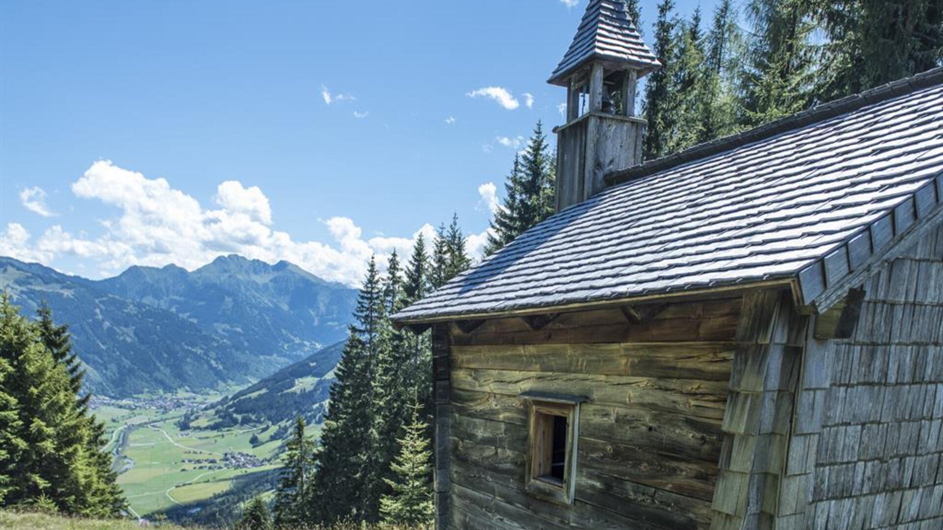 Aussicht Drei Waller Kapelle