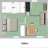 Photo of Appartement, douche, WC, 1 slaapkamer