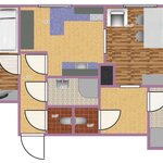 Photo of Appartement, douche, WC, 2 slaapkamers
