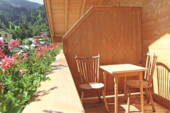 Appartement A2, Balkon
