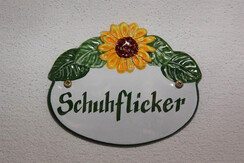 App Schuhflicker Türschild