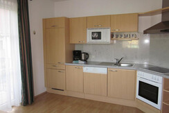 Küche voll ausgestattet