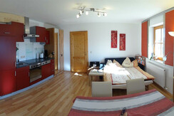 Panorama Küche-Couch