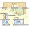 Photo of Studio, separate toilet and shower/bathtub, 2 bed rooms