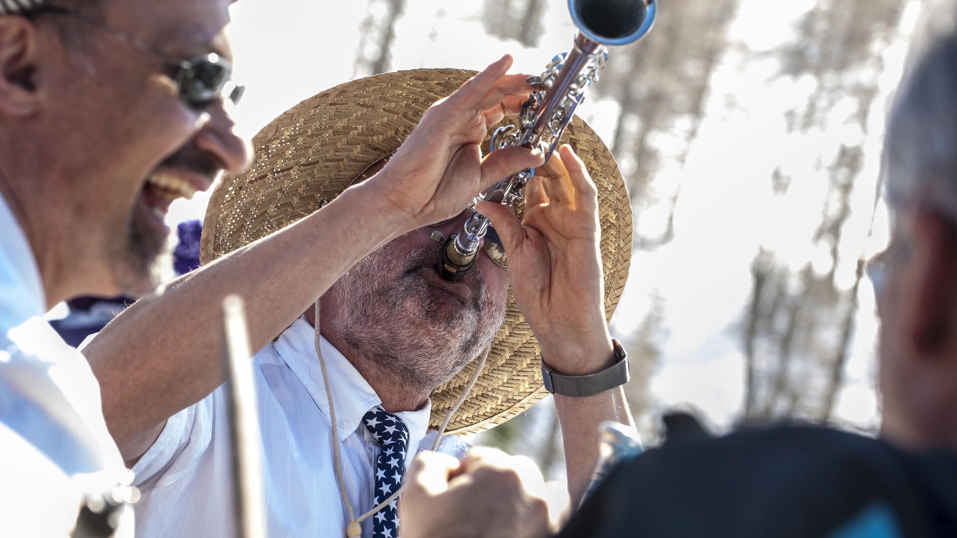 Musiker der Dixieland Band