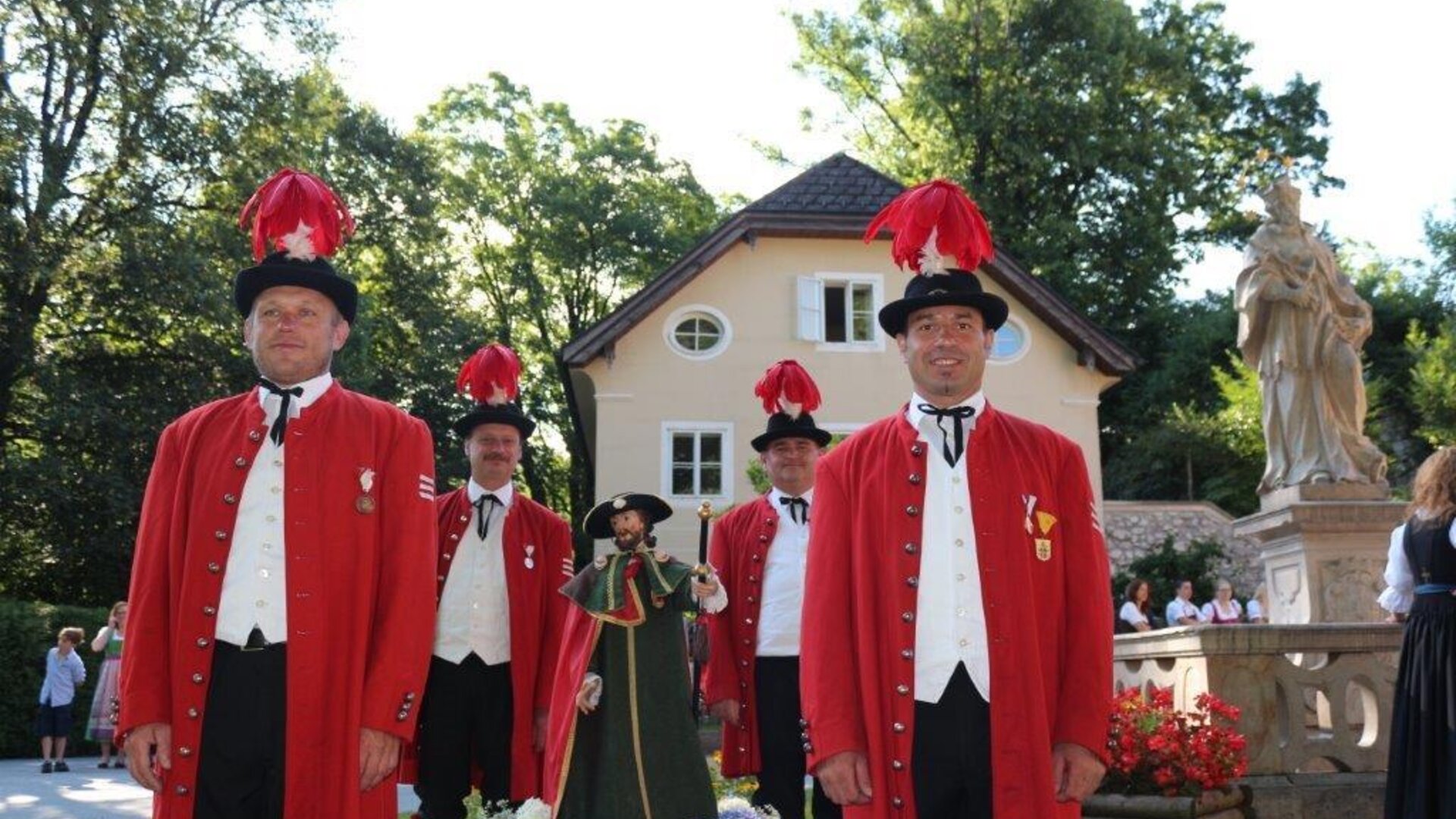 Jakobischützen mit Heiligen Jakobus | © TVB Puch