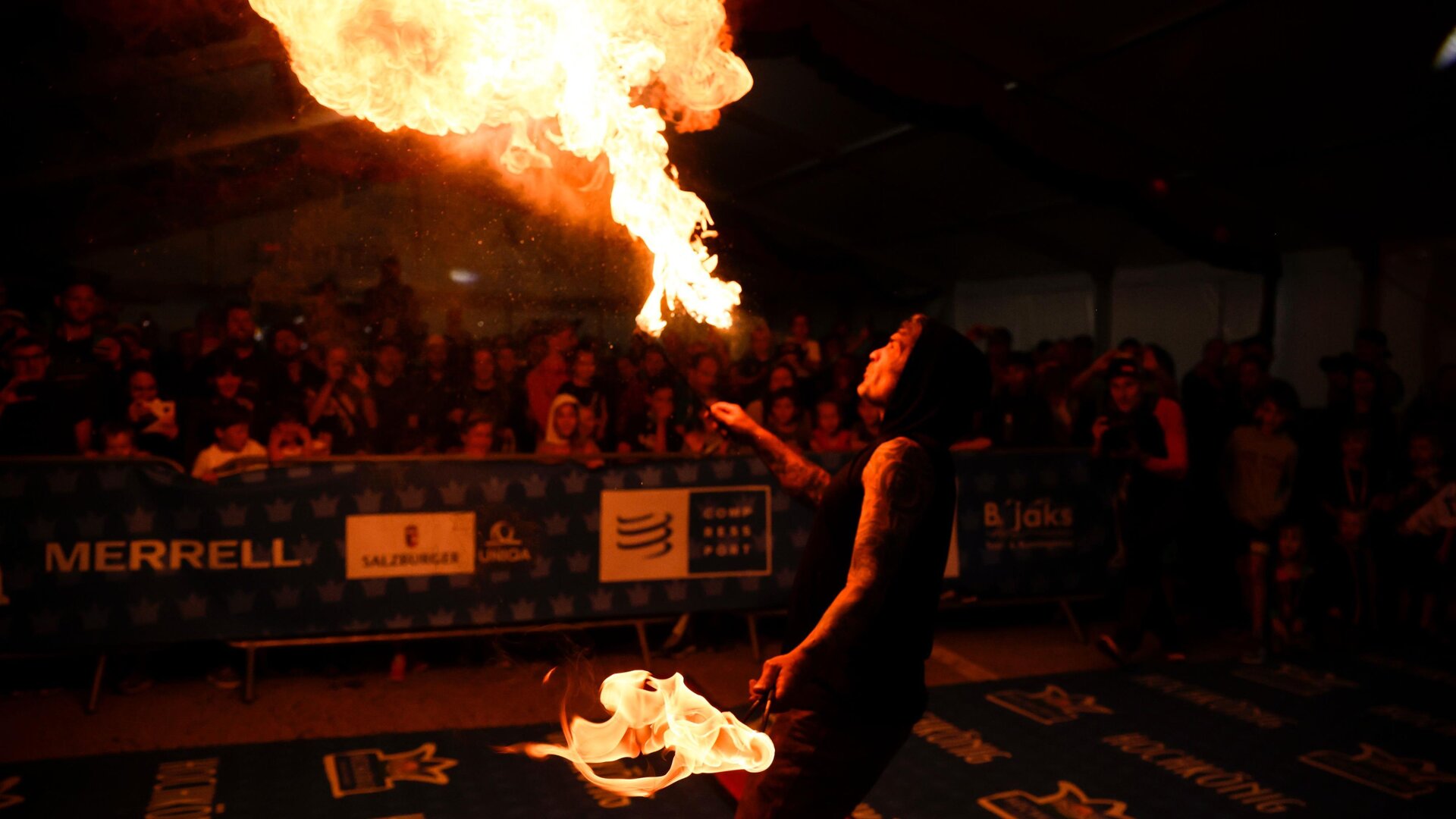 spektakuläre Feuershow | © Hochkönig Tourismus GmbH