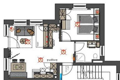 Apartment Gamskar Grundriss