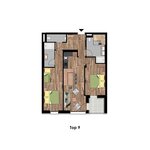 Photo of Apartment, separate toilet and shower/bathtub, 2 bed rooms