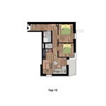 Photo of Apartment, separate toilet and shower/bathtub, 2 bed rooms