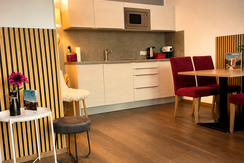 Appartement Herbsttraum Küche