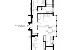 7.Grundriss Penthouse Apart 90