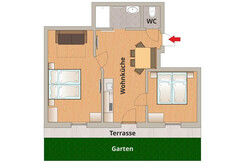 Das Hochkönig  Grundriss  App 9