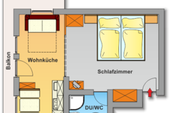 Das Hochkönig  Grundriss  App 105