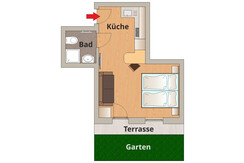 Das Hochkönig  Grundriss  App 8
