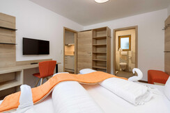 Schlafzimmer Top 2 mit Bad