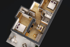 Room plan apartement F1