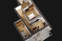 Room plan apartement A1