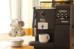 Kaffeevollautomat iim Appartement