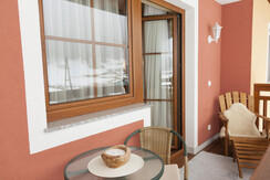 Balkon Morgensonne Ennskraxnblick ostseitig