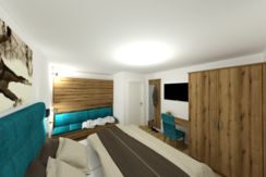 ansicht zum klappstockbett 4er zimmer