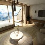 Photo of Suite, douche, WC, bergkant