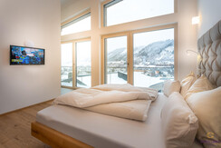 Coburg Loft - Bedroom with fantastic mountain view
