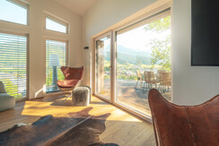 Typ ON TOP living area and terrace