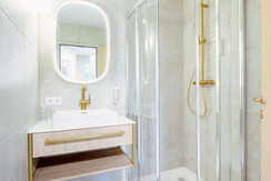 Appartement SAPHIR Terrasse - Badezimmer