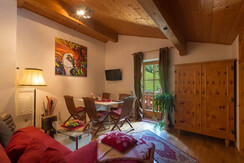 Wohnzimmer mit atemberaubenden Blick