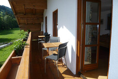 balcony with morning sun