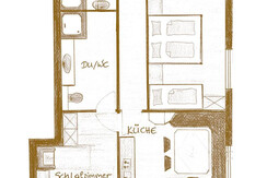 grundriss-ferienwohnung-alpenrose-flachau-bergkris