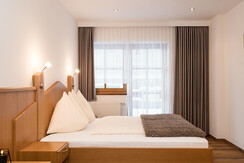 Apartment Vicky Doppelbett im Wohn-/Schlafraum