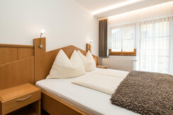 Apartment Vicky Doppelbett im Wohn-/Schlafraum