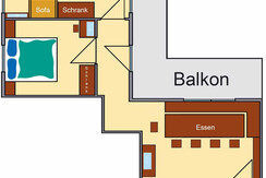 Apartment Elke Skizze