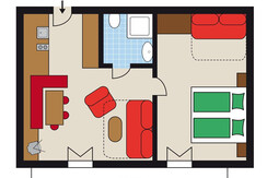 Apartment Schneeberg Grundriss