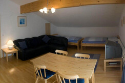 Wohn-Schlafbereich - Appartement B