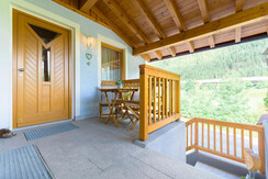 Zugang zu den Appartements