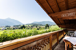Balkon Bergblick Süd