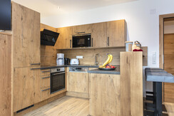 komplett ausgestattete Küche