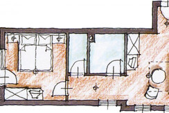 Diamantensuite Skizze