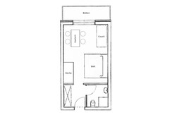 Familienstudio Süd Grundriss