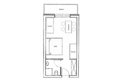 Familienstudio Süd Grundriss