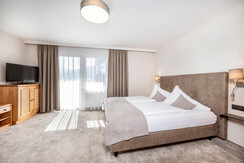 Vierbettzimmer Balkon - Wohnbeispiel Doppelbett