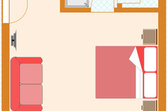 Hotel Pension Schwarzenhof - DBZ Grundriss