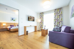 Suite Stoderzinken / Trennung durch Schiebetüre