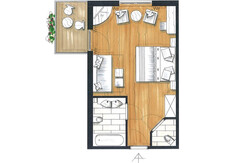 DZ Alpenrose Beispiel Grundriss 3