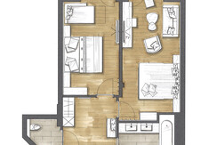 401 Bergtraum mit Couch statt Bett