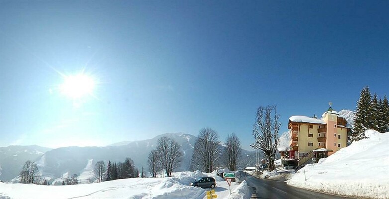Sonnhof winter mit panoramablick